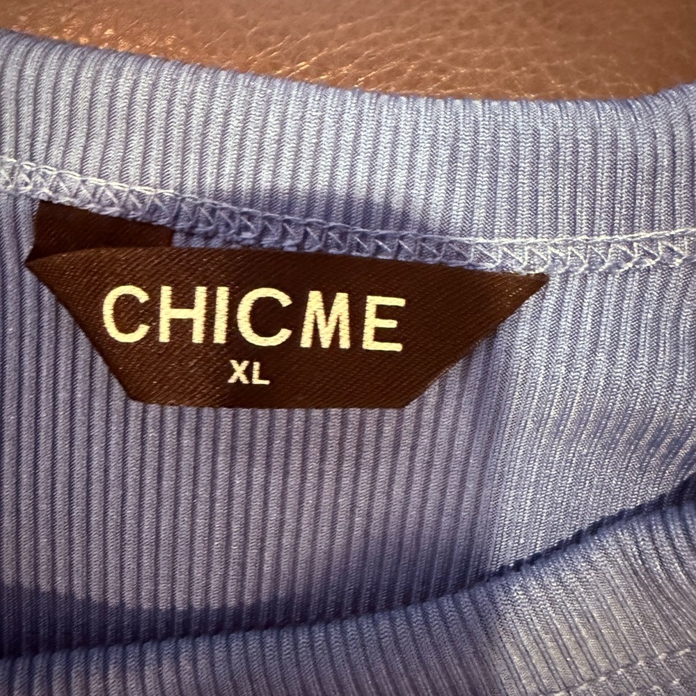 Chic Blue Ruched Maxi Dress - Picture 9 of 9